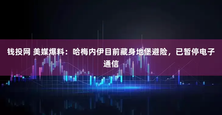 钱投网 美媒爆料：哈梅内伊目前藏身地堡避险，已暂停电子通信