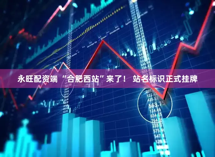 永旺配资端 “合肥西站”来了！ 站名标识正式挂牌